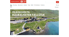 Desktop Screenshot of haukeliseter.no